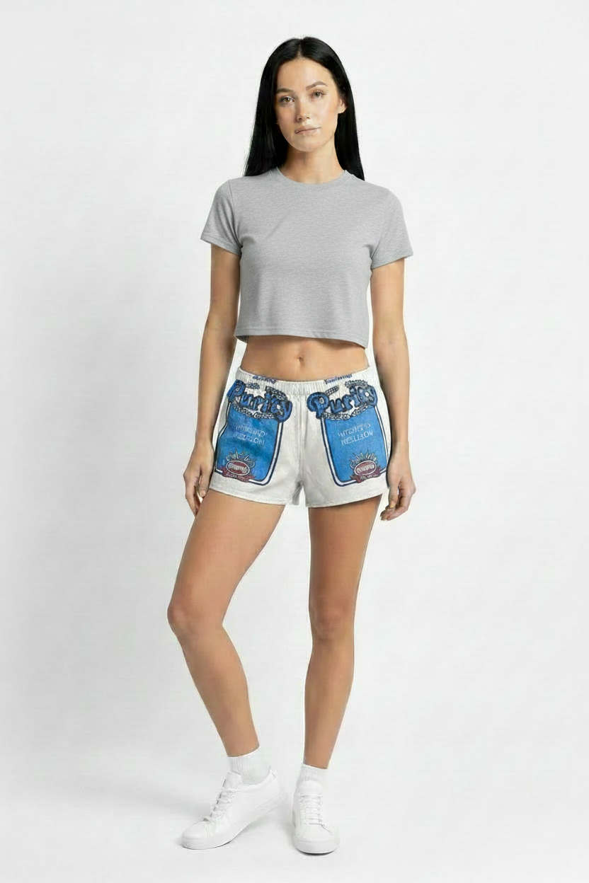 Supa Shorts - White