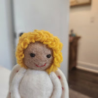 Christmas Angel with Rainbow