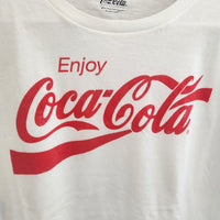White Coca-Cola Graphic T-Shirt – 2XL