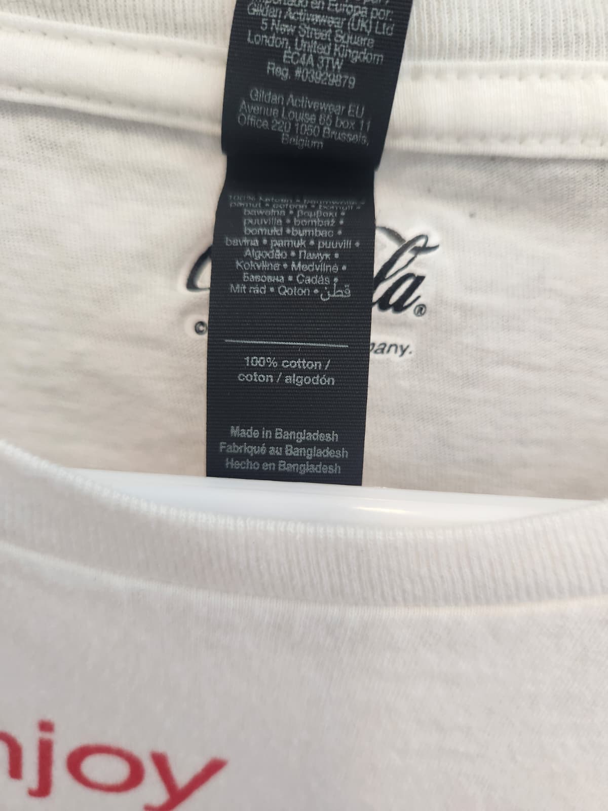White Coca-Cola Graphic T-Shirt – 2XL