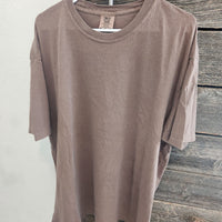 Brown Crew-Neck T-Shirt – 2XL