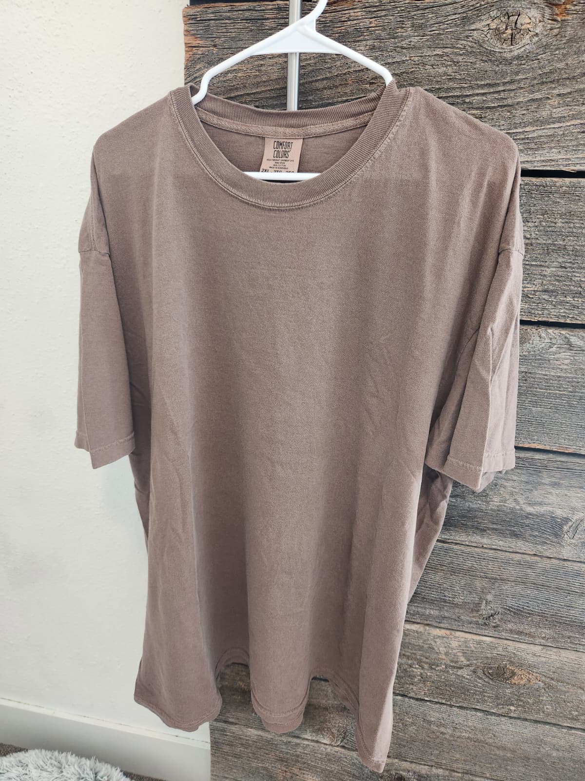 Brown Crew-Neck T-Shirt – 2XL