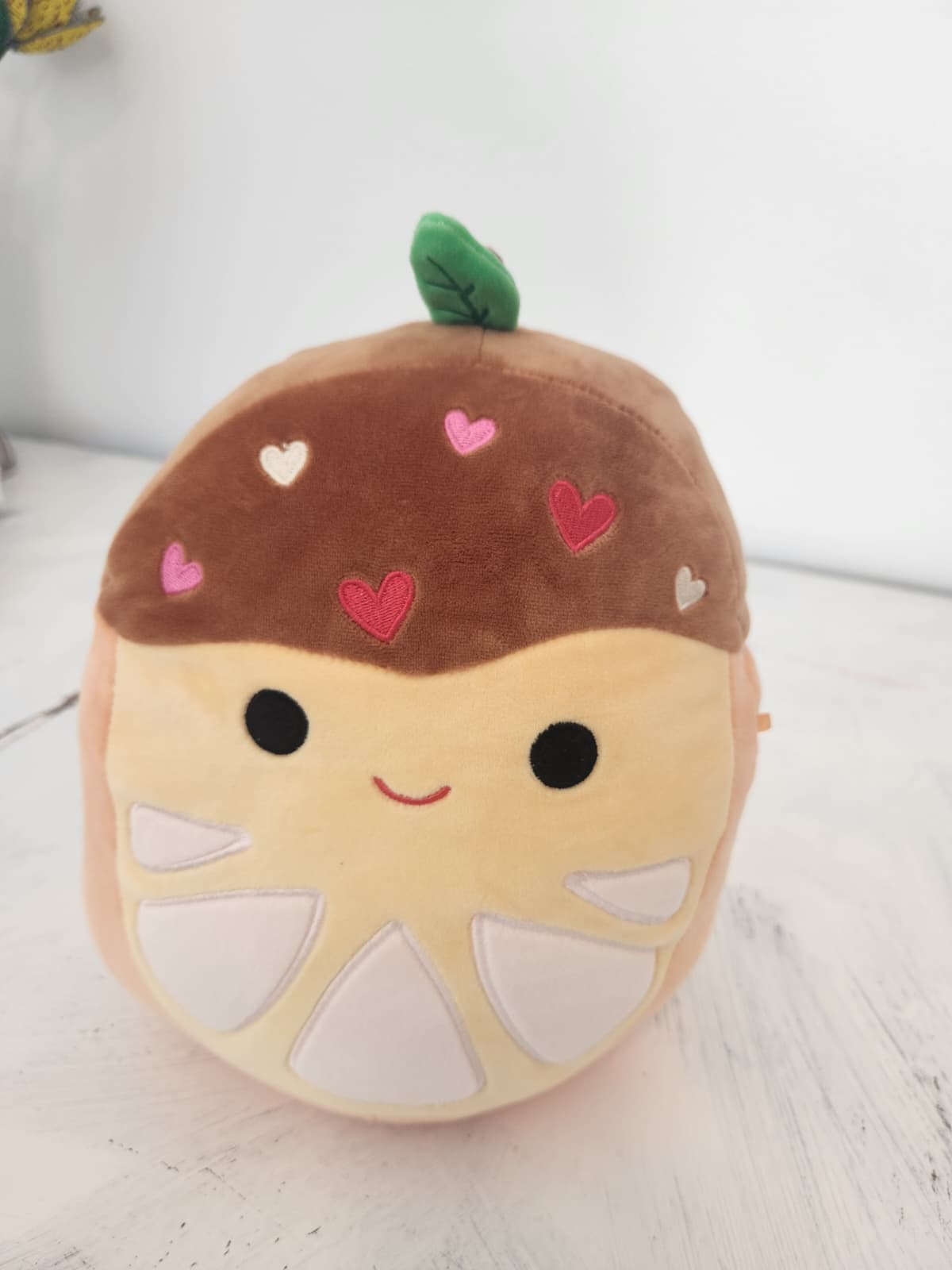 Squishmallow Fruit Plush with Hearts