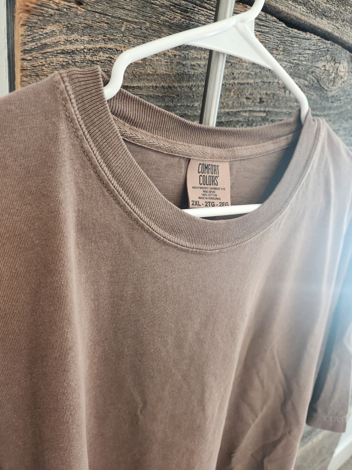 Brown Crew-Neck T-Shirt – 2XL
