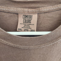 Brown Crew-Neck T-Shirt – 2XL