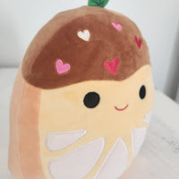 Squishmallow Fruit Plush with Hearts