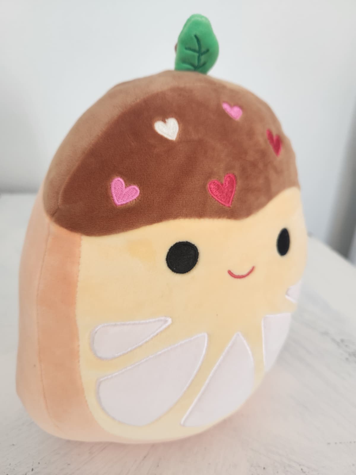 Squishmallow Fruit Plush with Hearts