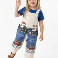 Dungarees - Cream with new face