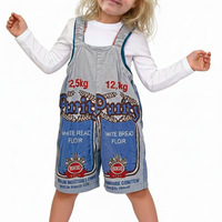 Dungarees - Grey with new face