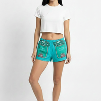 Supa Shorts - Turquoise