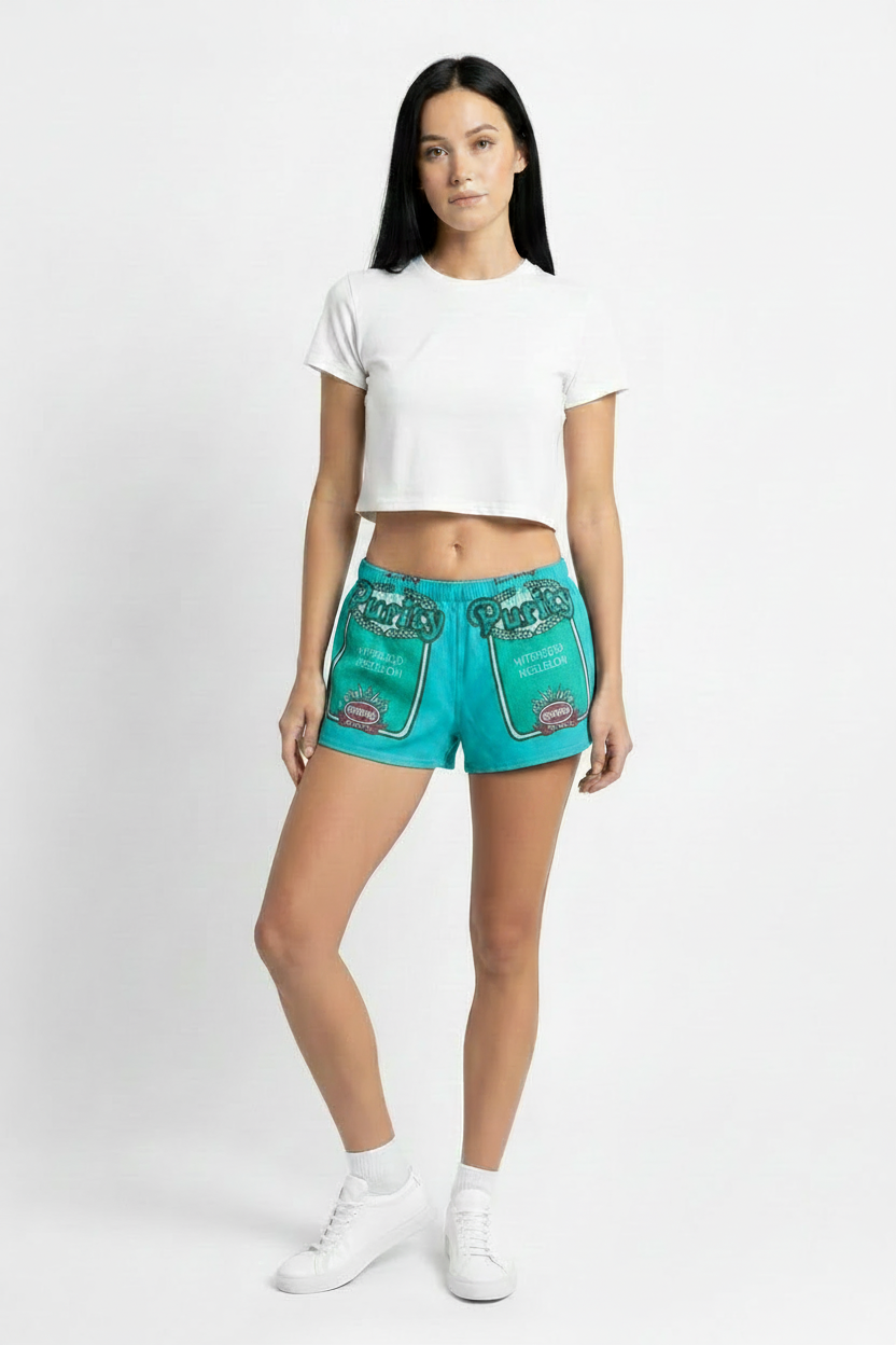 Supa Shorts - Turquoise